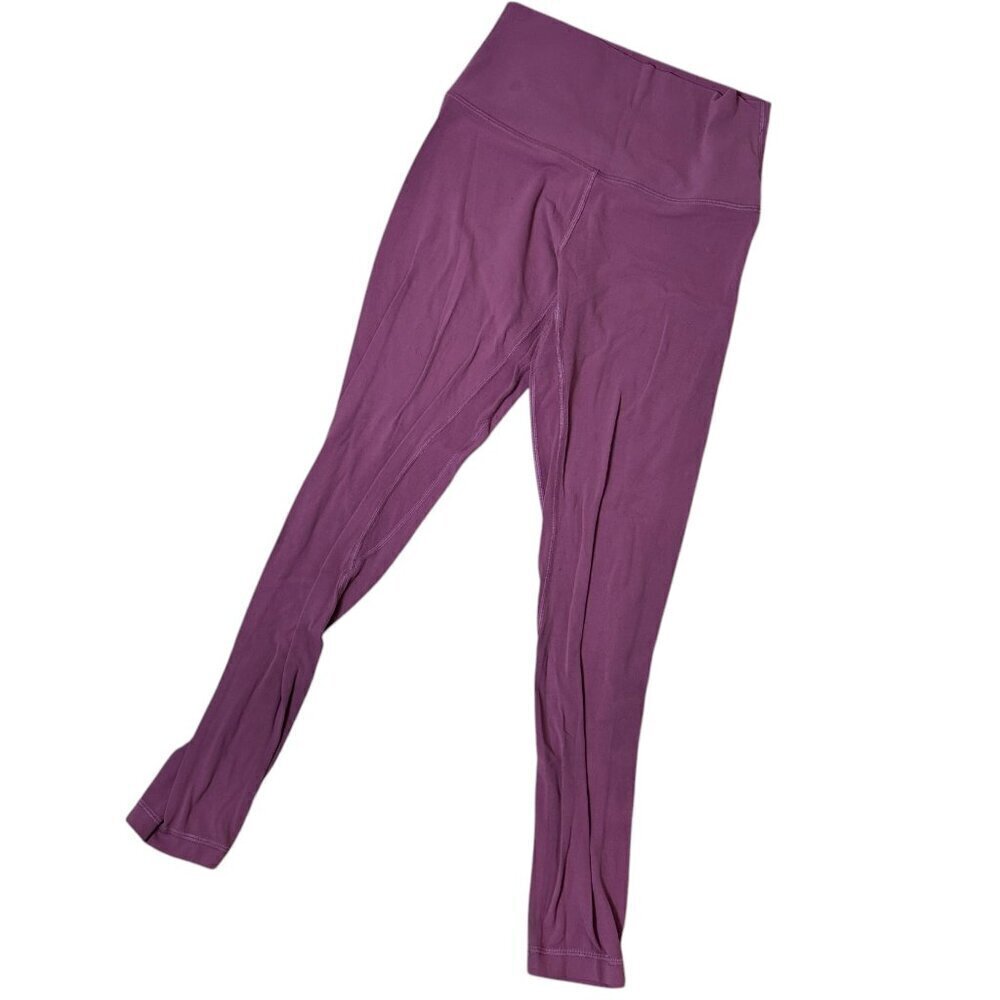 LULULEMON Rasberry Mauve Full Length Leggings Size 4
